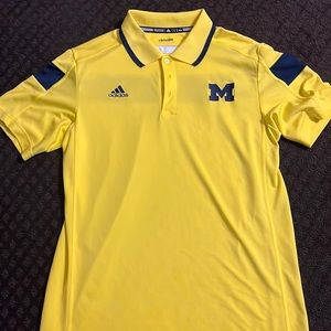 Adidas University of Michigan Men’s Golf Polo